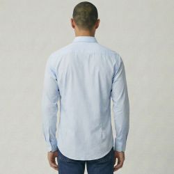 Chemise unie black umb001 reg Homme UMBERTO