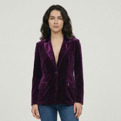 Veste violet annot Femme LES TROPEZIENNES PAR M.BELARBI