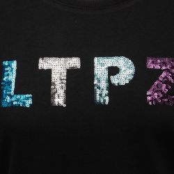 Tee shirt noir brillann Femme LES TROPEZIENNES PAR M.BELARBI