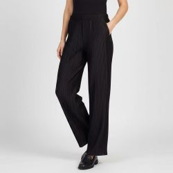 Pantalon élastique Tahlia black beauty Femme VILA