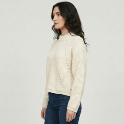 Pull ecru jausiers Femme LES TROPEZIENNES PAR M.BELARBI