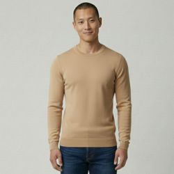 Pull beige m553b832 Homme IMPERIAL