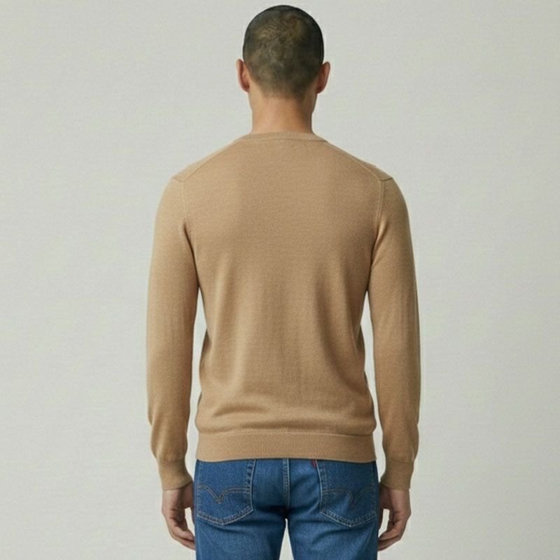 Pull beige m553b832 Homme IMPERIAL