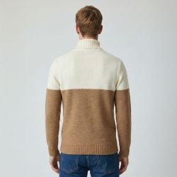 Pull cammello/panna m3614zeru Homme IMPERIAL