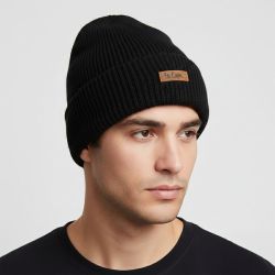 Bonnet Suzana maille tricoté à revers Mixte LEE COOPER