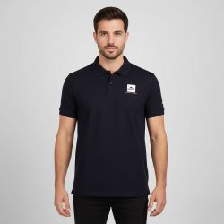 Polo logo imprimé Homme HELVETICA