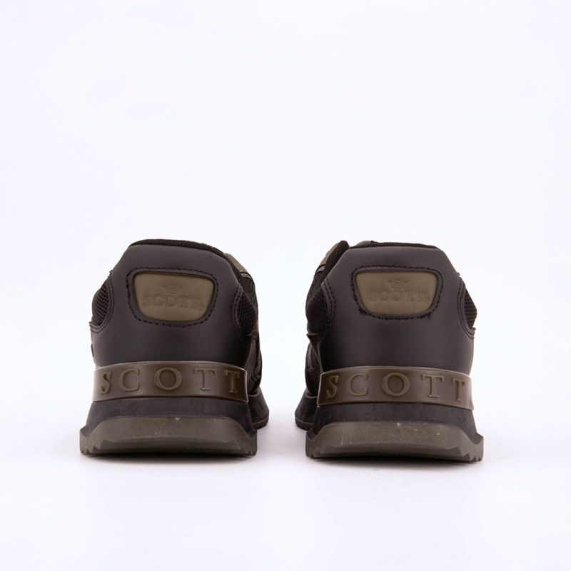 Baskets basses à lacets avec logo reliefHomme SCOTT