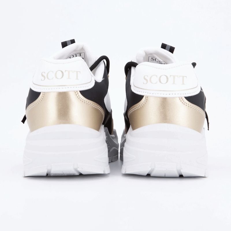 Baskets semelle épaisse à lacets avec logo Femme SCOTT