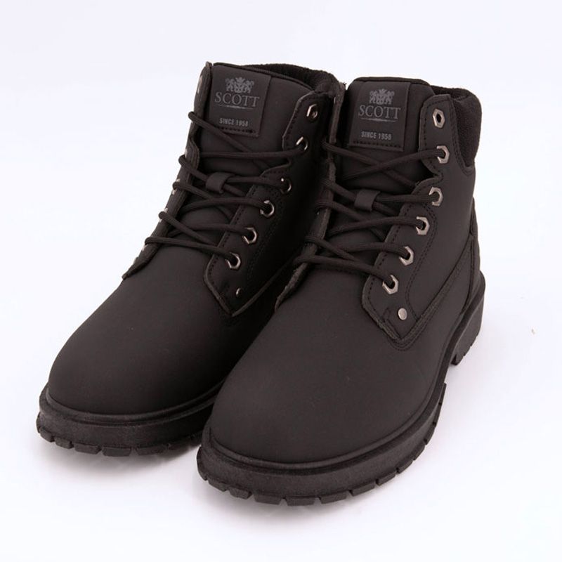 Bottines montantes à lacets avec logo Homme SCOTT