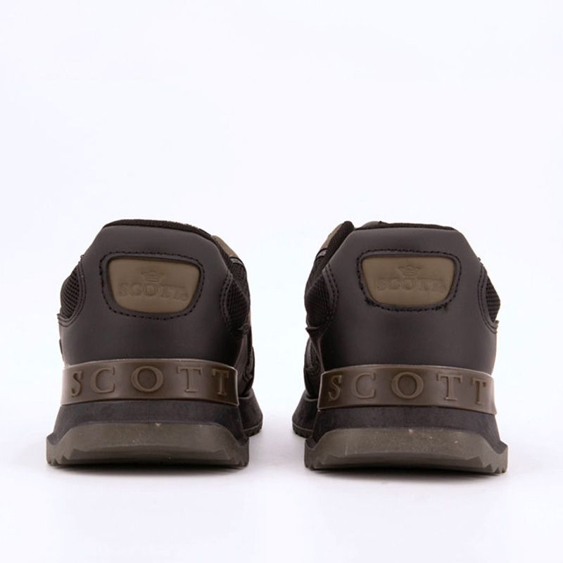 Baskets basses à lacets avec logo reliefHomme SCOTT