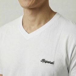 Tee shirt mc col v santos Homme KAPORAL