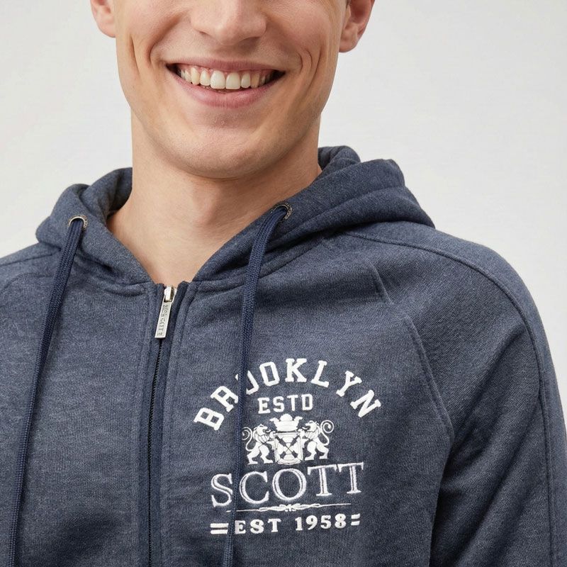 Veste a capuche zippee scott gsct1912 sw Homme SCOTT