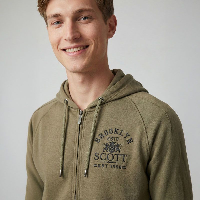 Veste a capuche zippee scott gsct1912 sw Homme SCOTT