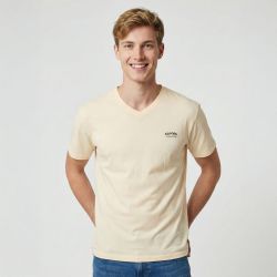 Tee shirt col v morano Homme KAPORAL