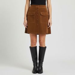 Jupe veveine caramel Femme LA PETITE ETOILE