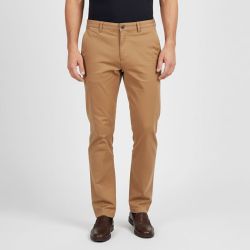 Pantalon toile jogino caramel Homme DEELUXE 74
