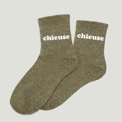 Chaussette a paillette chieuse 2/460/48 t37/41 Femme TWINDAY
