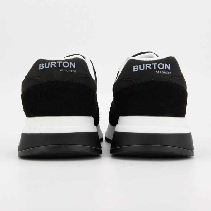 Basket noir ecusson wafik t40/45 Homme BURTON OF LONDON