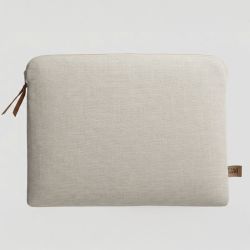 Housse d'ordinateur pomme ecru 36x26 Mixte CREA IDEA