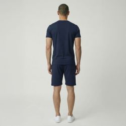 Ensemble tee shirt short om blue g23026 s/xl Homme OM