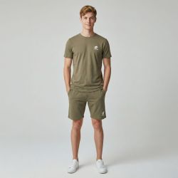 Ensemble short tee shirtwhite lt11240 s/xxl Homme LOTTO