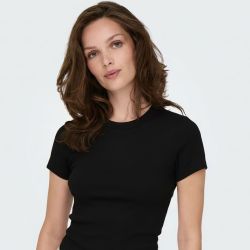 Tee shirt onlvalblack 15339774 Femme ONLY