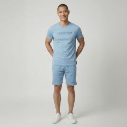 Ensemble short tee shirtblack lt21640 s/xxl Homme LOTTO