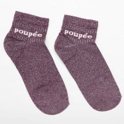 Socquette a paillette poupee 2/360/8 t37/41 Femme TWINDAY