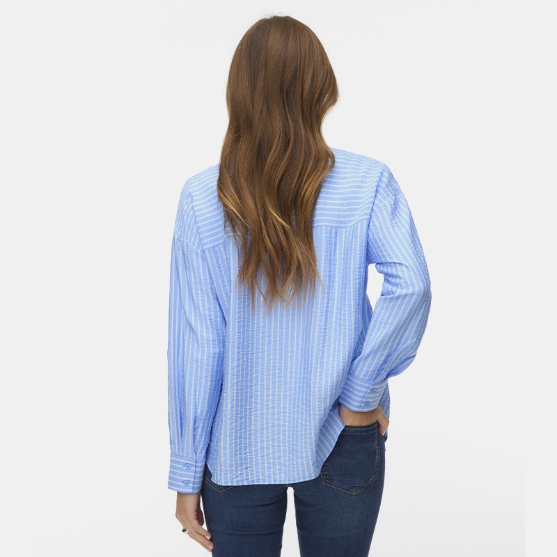 Chemise vmkaja vista blue 10340687 4476 Femme VERO MODA