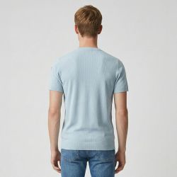 Tee shirt col rond en maille wendel Homme KAPORAL