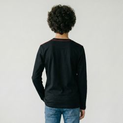 Tee shirt ml black l84i29 k8hm0 t8/16 ans Enfant GUESS