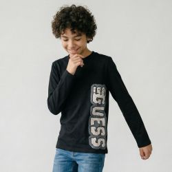 Tee shirt ml black l5bi19 i3z14 t8/16 ans Enfant GUESS