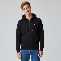 Sweat capuche zippee navy ac25121 s/xxl Homme AMERICAN COLLEGE