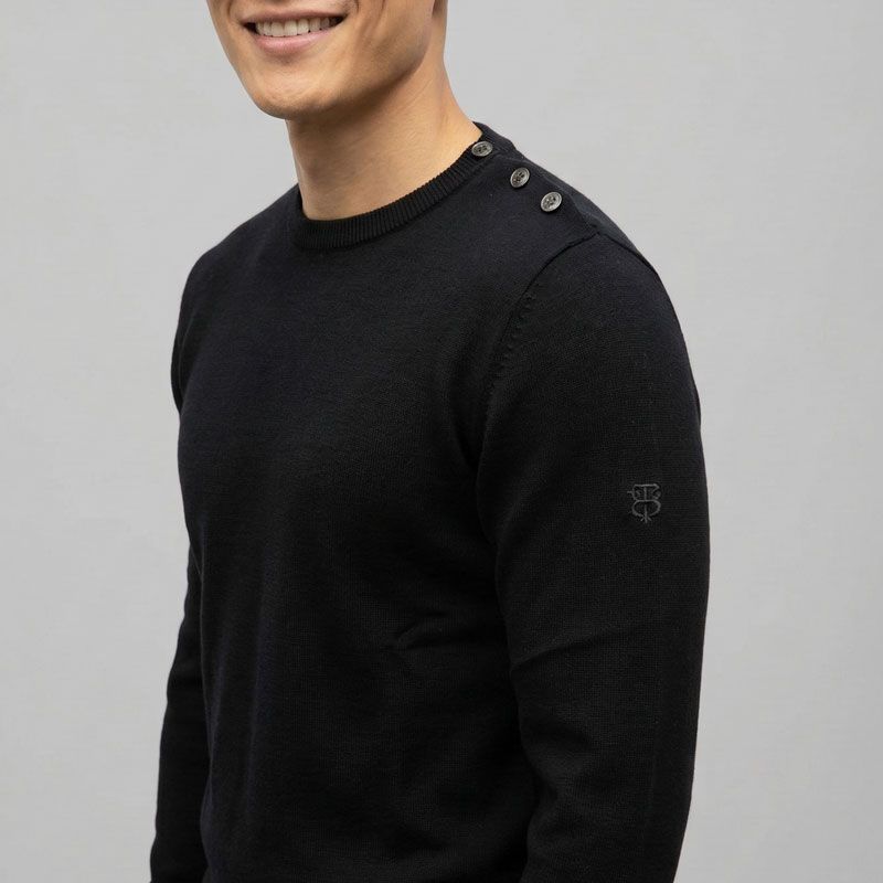 Pull marin uni 24896 bill tornade Homme BILL TORNADE