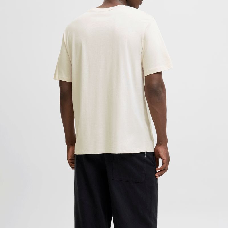 Tee shirt black jwhvesterbro 12266156 4400 Homme JACK & JONES