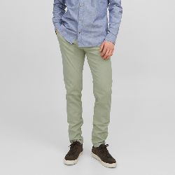 Pantalon chino blue mirage jwhmarco fury 12271621 4502 Homme JACK & JONES