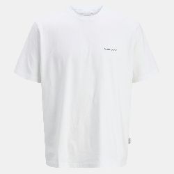 Tee shirt mc bright white jwhsplit 12297539 4502 Homme JACK & JONES