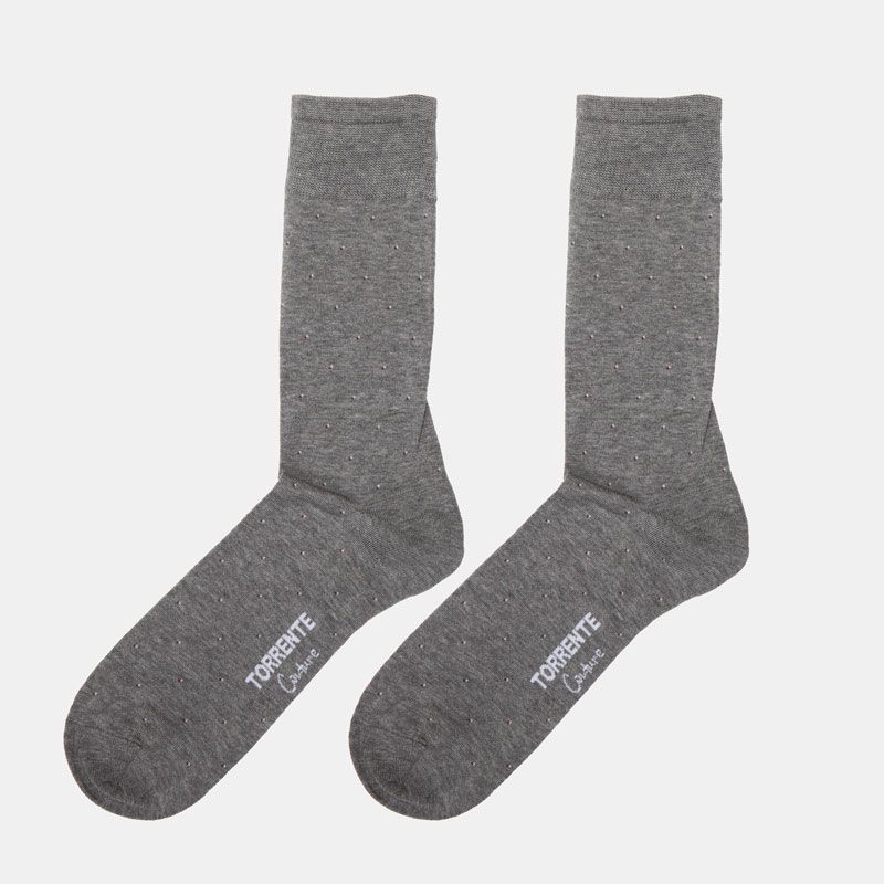 Paire de chaussette en fil d'ecosse fantaisie 24018 t39/46 Homme TORRENTE