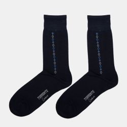 Paire de chaussette en fil d'ecosse fantaisie 24018 t39/46 Homme TORRENTE