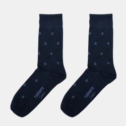 Paire de chaussette en fil d'ecosse fantaisie 24018 t39/46 Homme TORRENTE