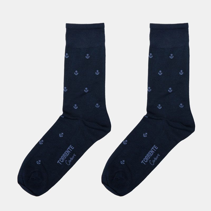 Paire de chaussette en fil d'ecosse fantaisie 24018 t39/46 Homme TORRENTE
