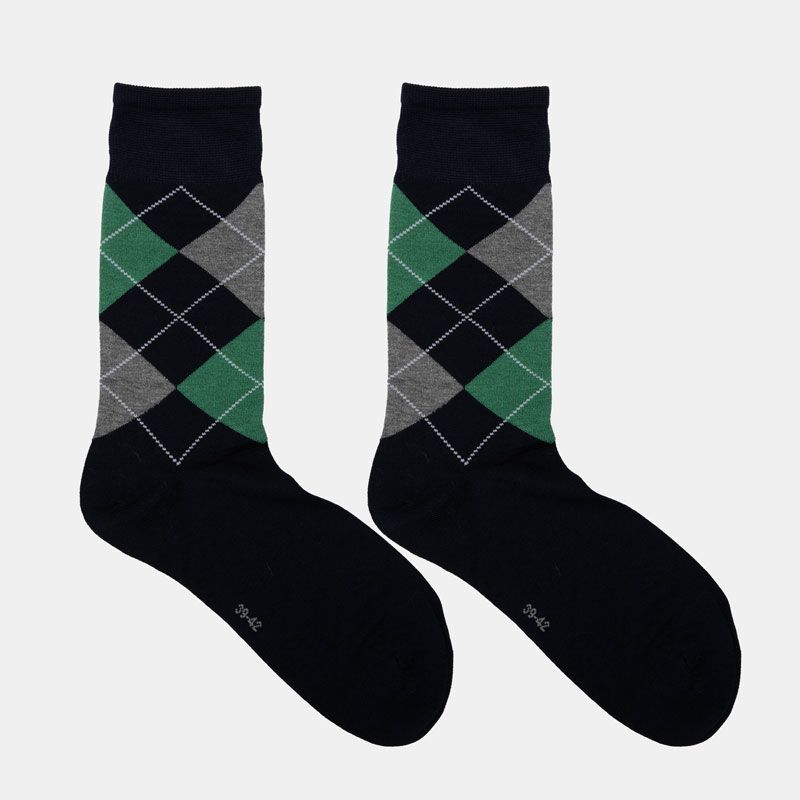 Paire de chaussette en fil d'ecosse fantaisie 24018 t39/46 Homme TORRENTE