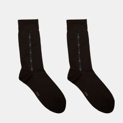 Paire de chaussette en fil d'ecosse fantaisie 20140 t39/46 Homme BILL TORNADE