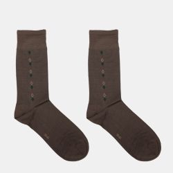 Paire de chaussette en fil d'ecosse fantaisie 20140 t39/46 Homme BILL TORNADE