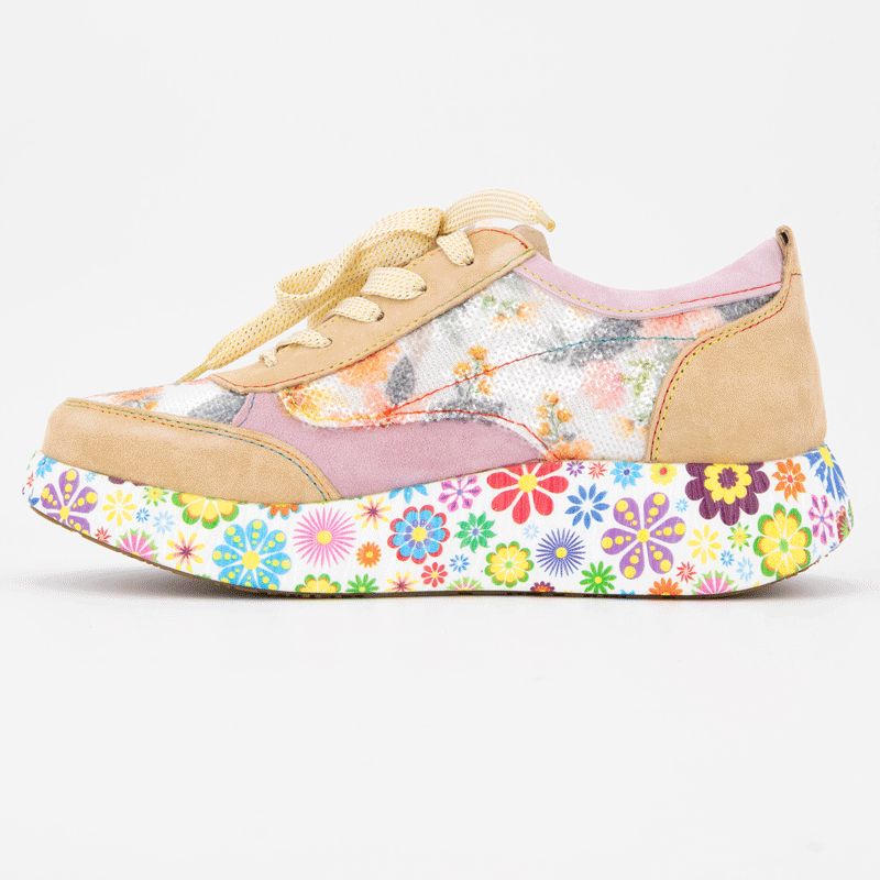 Basket moutarde nikito 62 t36/41 Femme LAURA VITA