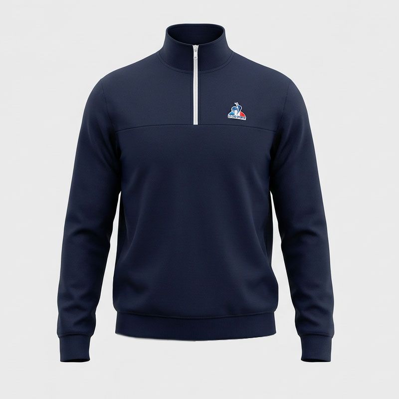 Sweat demi zipp sky captain 2520814 Homme LE COQ SPORTIF