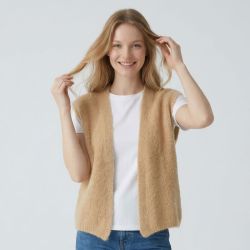 Gilet bleu marvia-m232511m2f Femme LA PETITE ETOILE