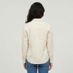 Chemisier ivoire claudie-c102512l5a Femme LA PETITE ETOILE