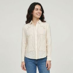 Chemisier ivoire claudie-c102512l5a Femme LA PETITE ETOILE
