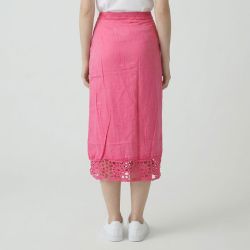 Jupe rose jolene-j112512v0a Femme LA PETITE ETOILE